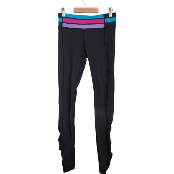 Lululemon Speed Tight Interlock Size 4‎ Black Luxtreme Legging Inseam 29" - Picture 1 of 10